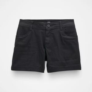 NWOT Prana Halle Short II 5inch Inseam Black Size 10